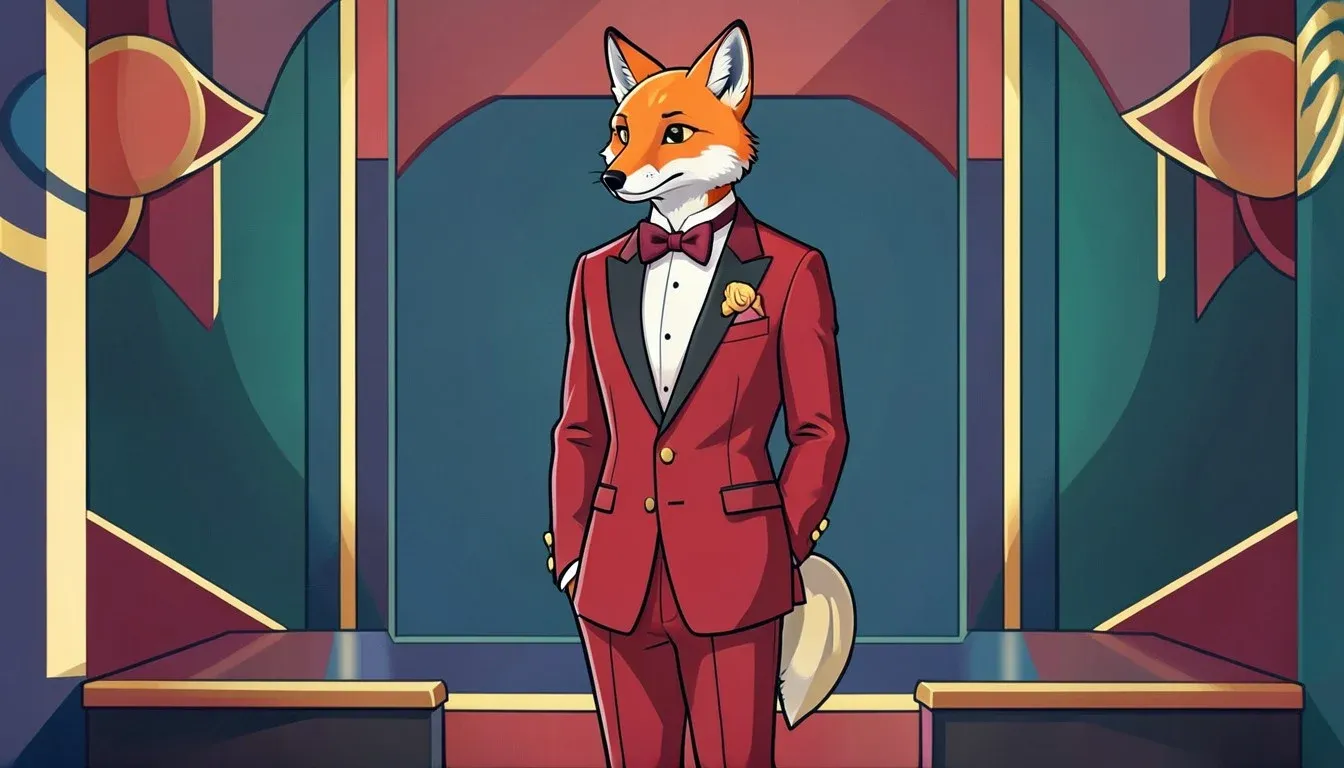 BetFoxx Casino brand character beside the registration steps