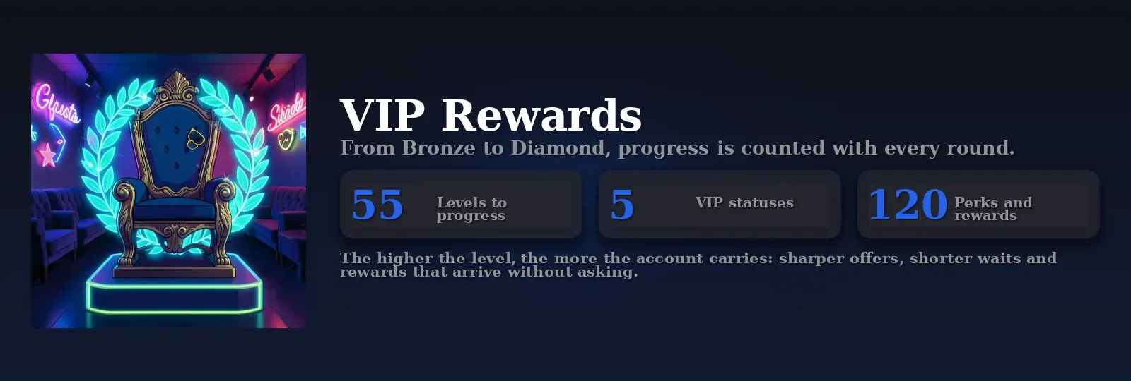 BetFoxx Casino VIP programme